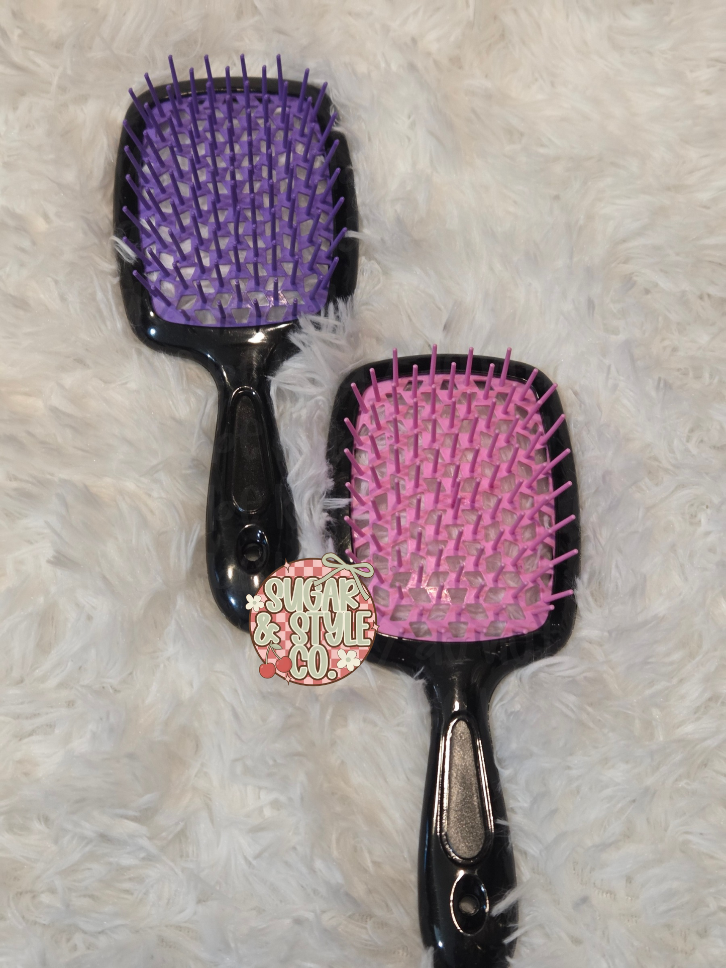 Vented Hairbrush I Lightweight Detangling and Fast-Drying Styling Brush