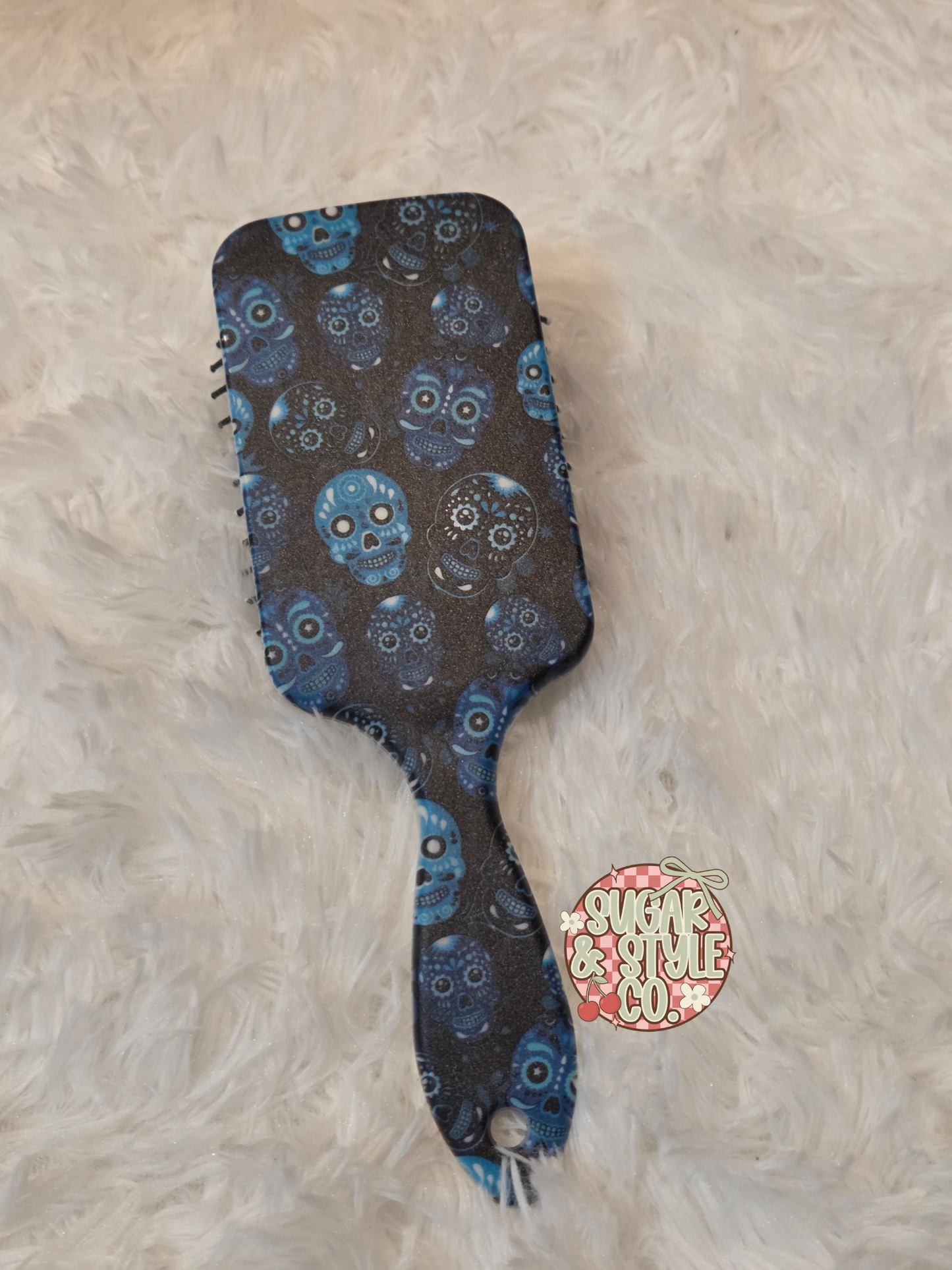 Square Paddle Hairbrushes-Limited Designs and Colors