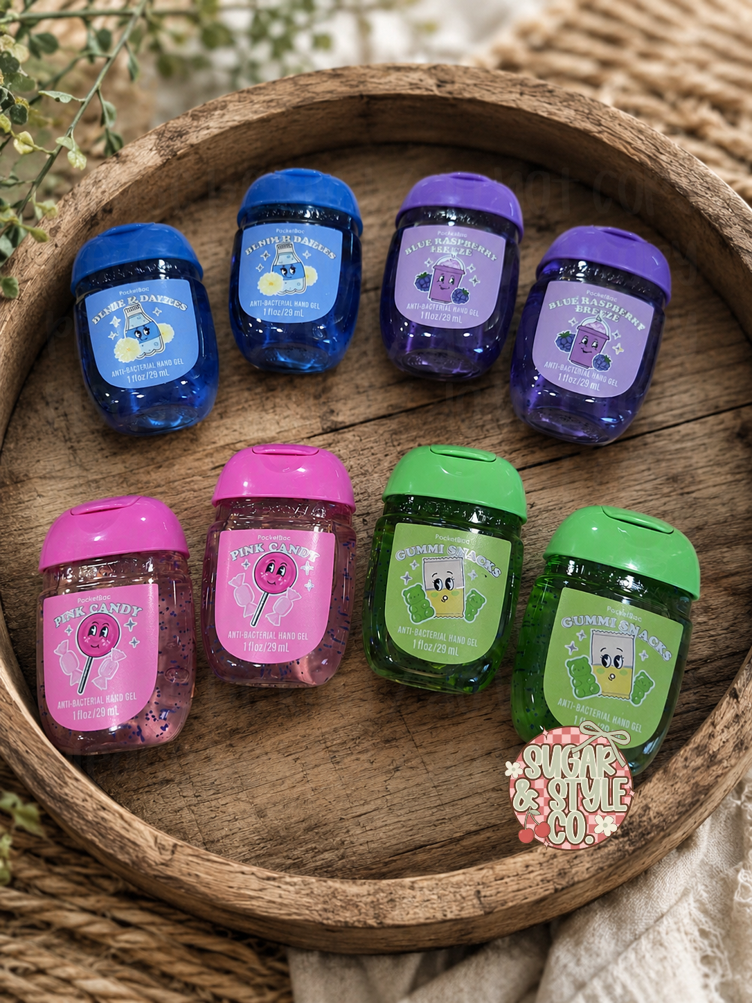 Hand Sanitizer Collection I Scented Sanitizers with Clips and Travel Sizes