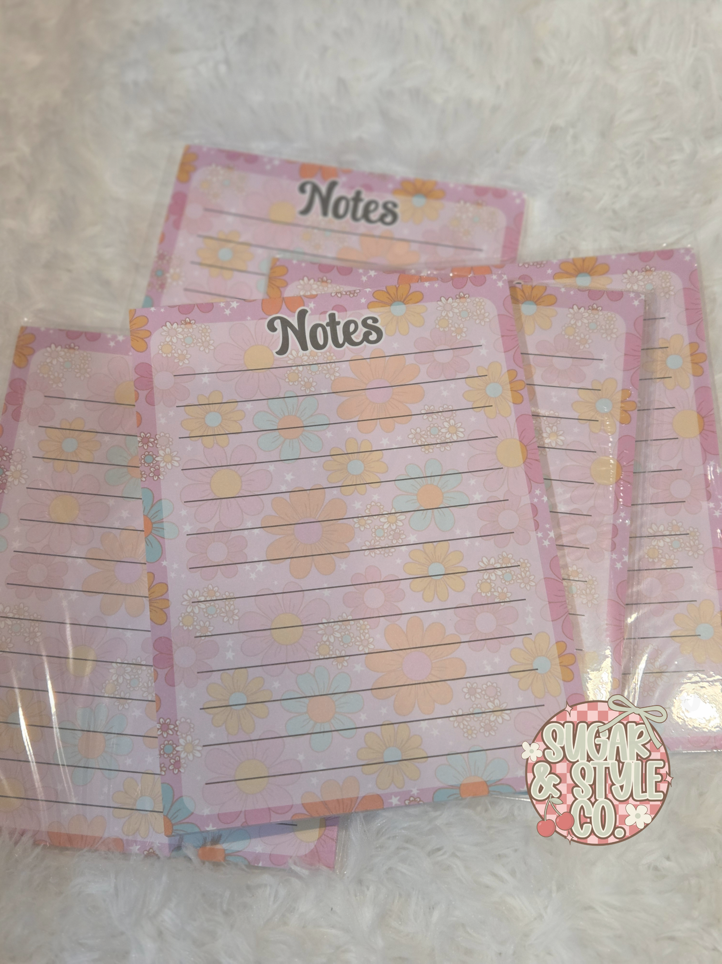 Vibrant 5x7 Notepad- 50 Sheets I Stylish Organization Pad