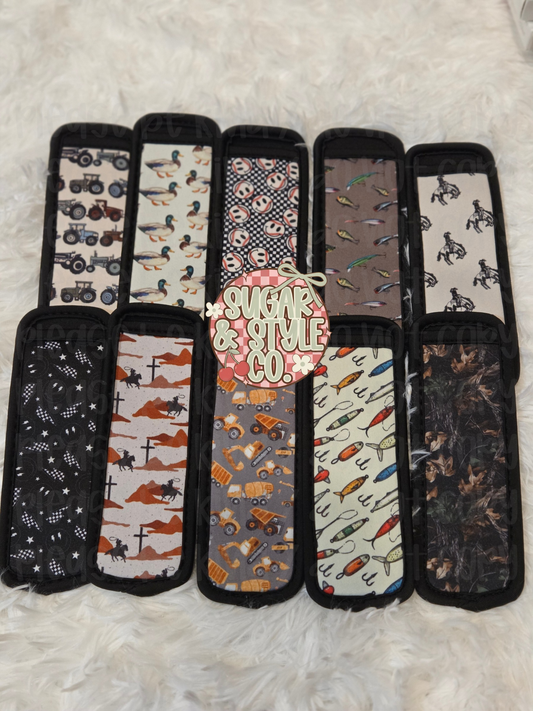 Reusable Popsicle Holders I Fun Kids Ice Pop Sleeves I Colorful Boutique Designs