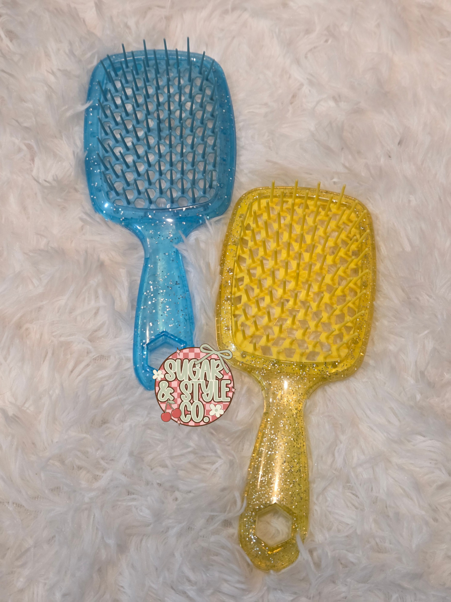 Vented Hairbrush I Lightweight Detangling and Fast-Drying Styling Brush