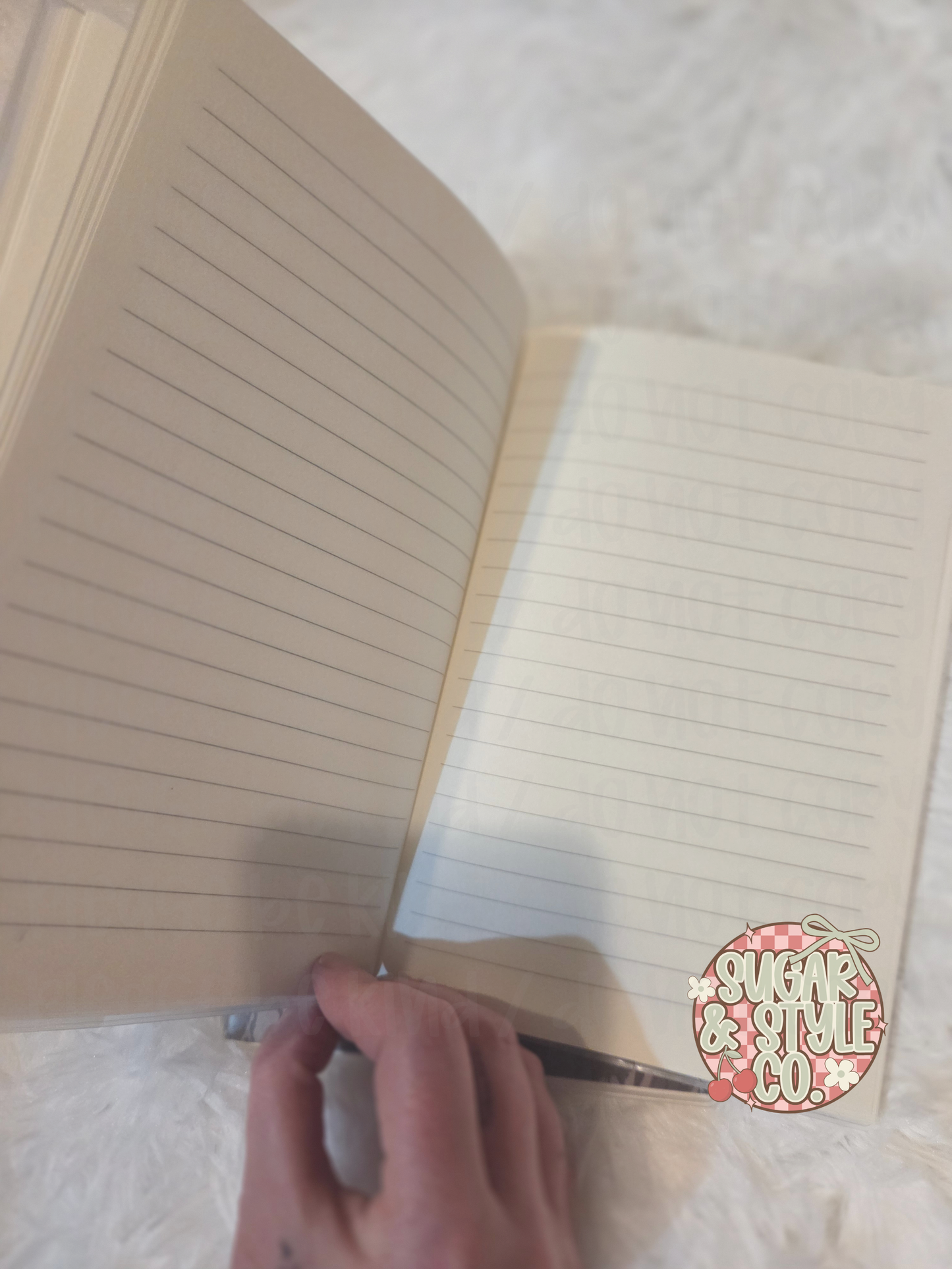 Western Pocket Journal-Lined Notebook with Side Pocket I 70 Pages