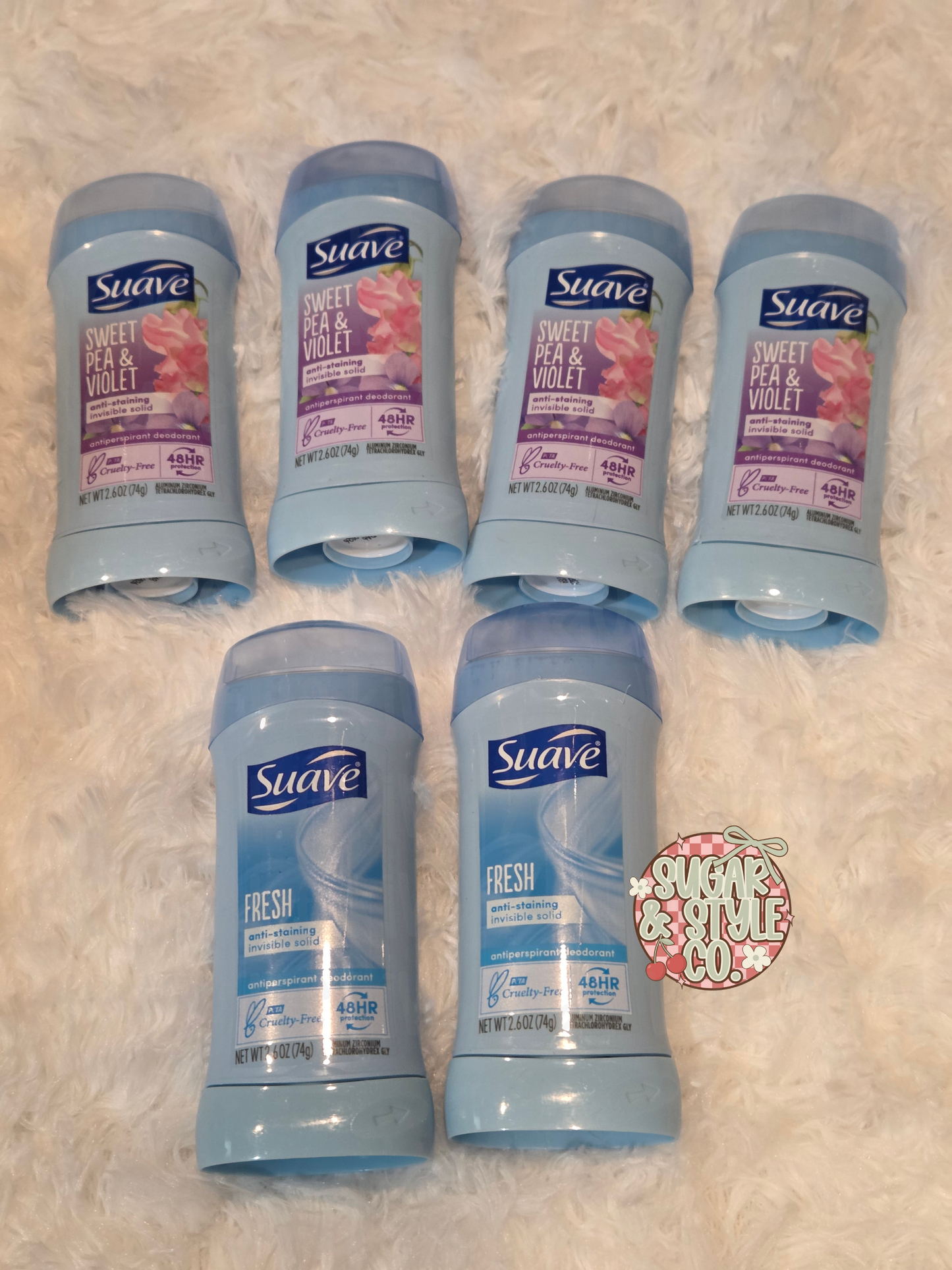Fresh Confidence Deodorant Assortment I Men's and Women's Name Brand Deodorants
