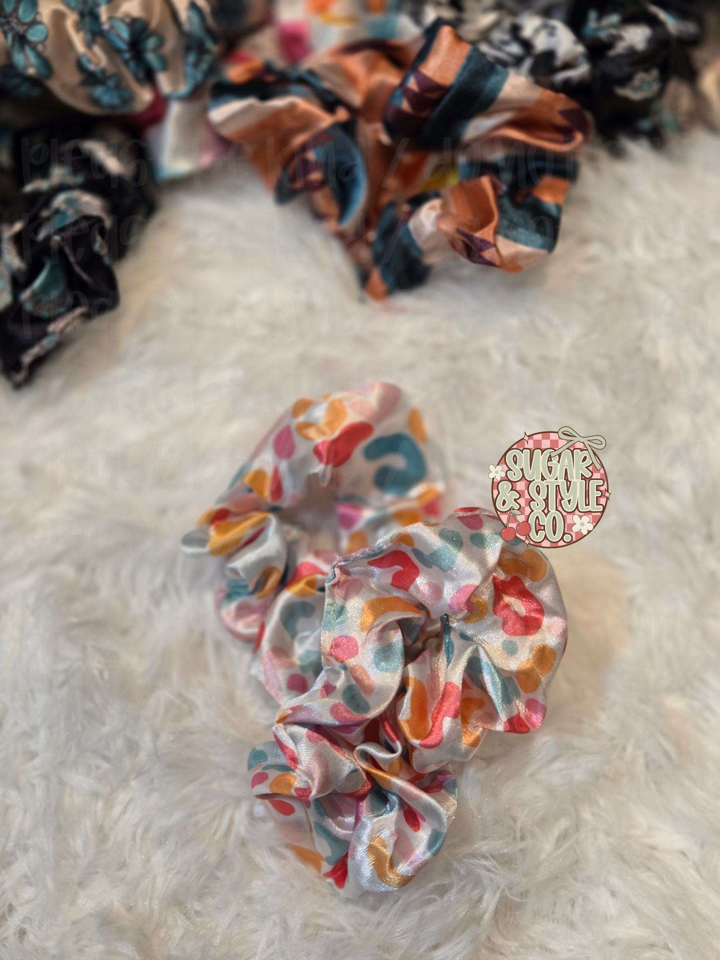 Wild and Western Silk Scrunchies Collection I 13 Unique Designs