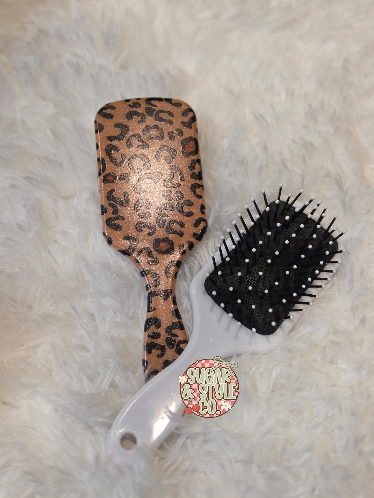 Square Paddle Hairbrushes-Limited Designs and Colors