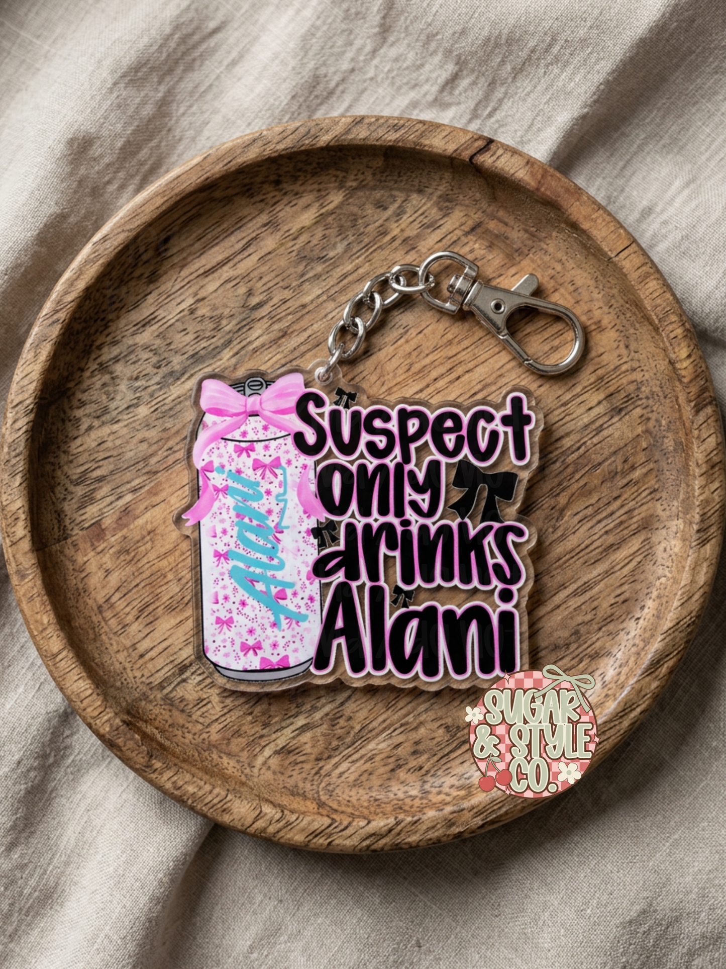 Custom Acrylic Keychain | Funny, Sassy and Good Vibes Personalized Keychains